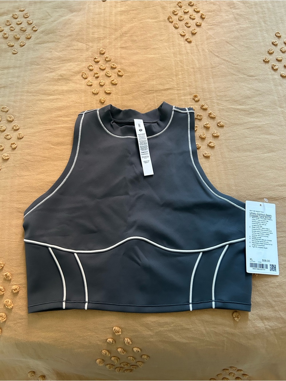 Lululemon athletica Ultralu Contour-Seam Cropped Tank Top